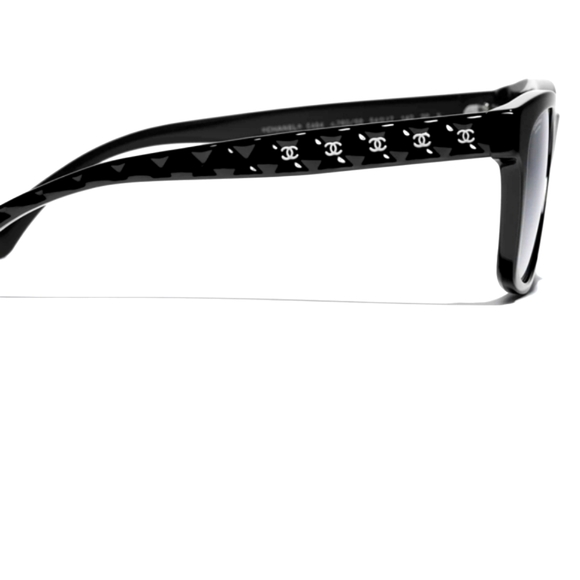 CHANEL POLARIZED SUNGLASSES AcetateBlack. Lenses:Gray,Polarized Ref.5484… - Picture 4 of 16